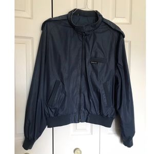 Vintage Members Only Navy Blue Jacket